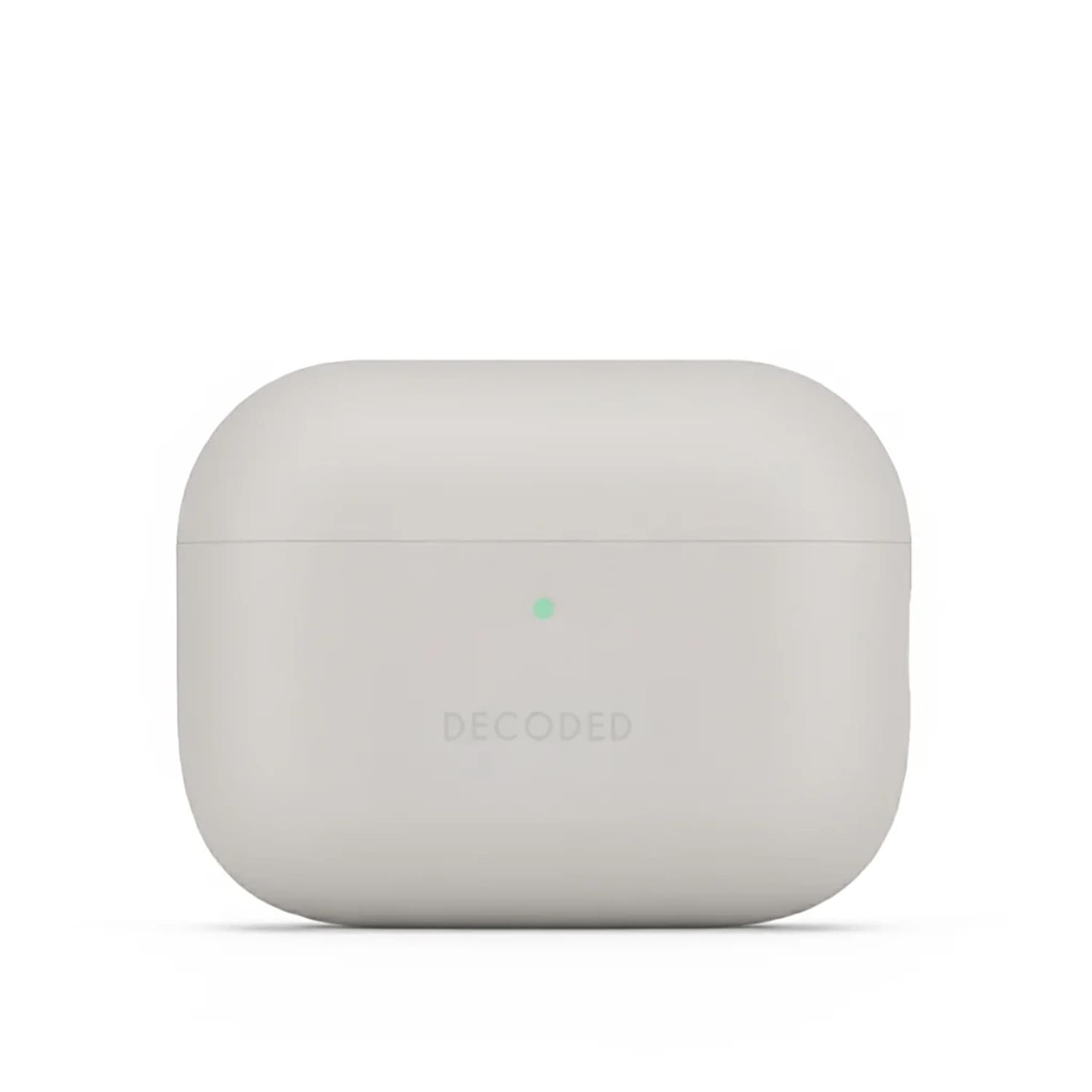 Decoded Silicone Aircase Silikonowa obudowa ochronna do AirPods Pro 3 - Szara Decoded Silicone Aircase Silikonowa obudowa ochronna do AirPods Pro 3 - Szara