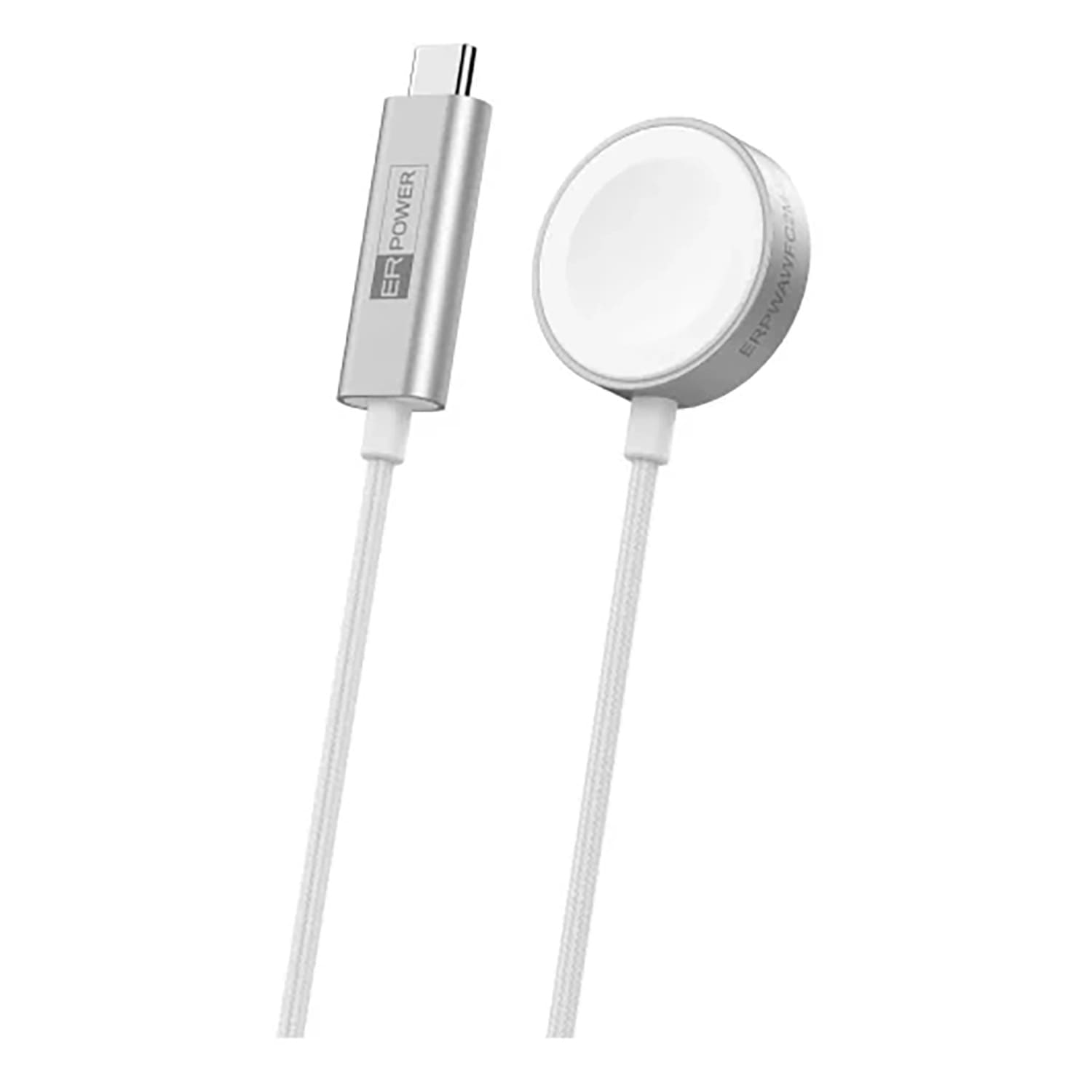 ERPOWER Szybka ładowarka bezprzewodowa do Apple Watch (2m) - Biała