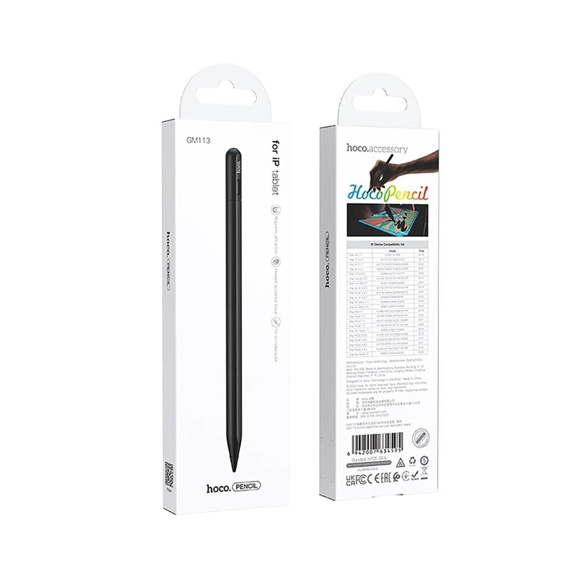Hoco Active Stylus Pencil do iPad - Czarny Hoco Active Stylus Pencil do iPad - Czarny
