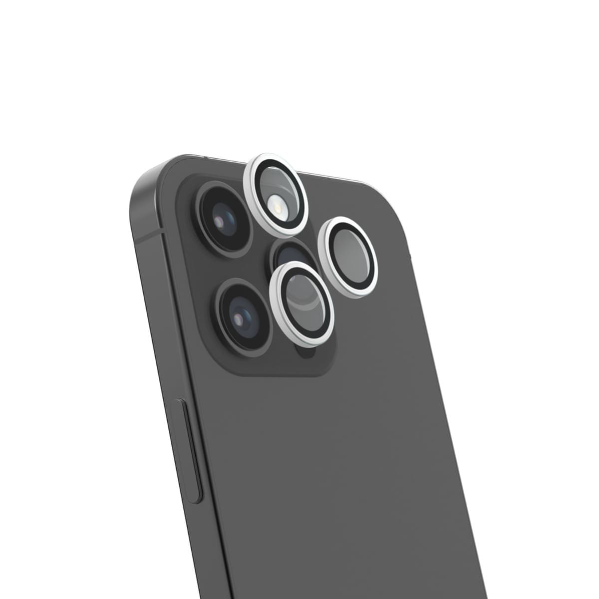 JCPal Preserver Camera Lens Szkło ochronne na aparat do iPhone 15 Pro Max - Srebrne JCPal Preserver Camera Lens Szkło ochronne na aparat do iPhone 15 Pro Max - Srebrne