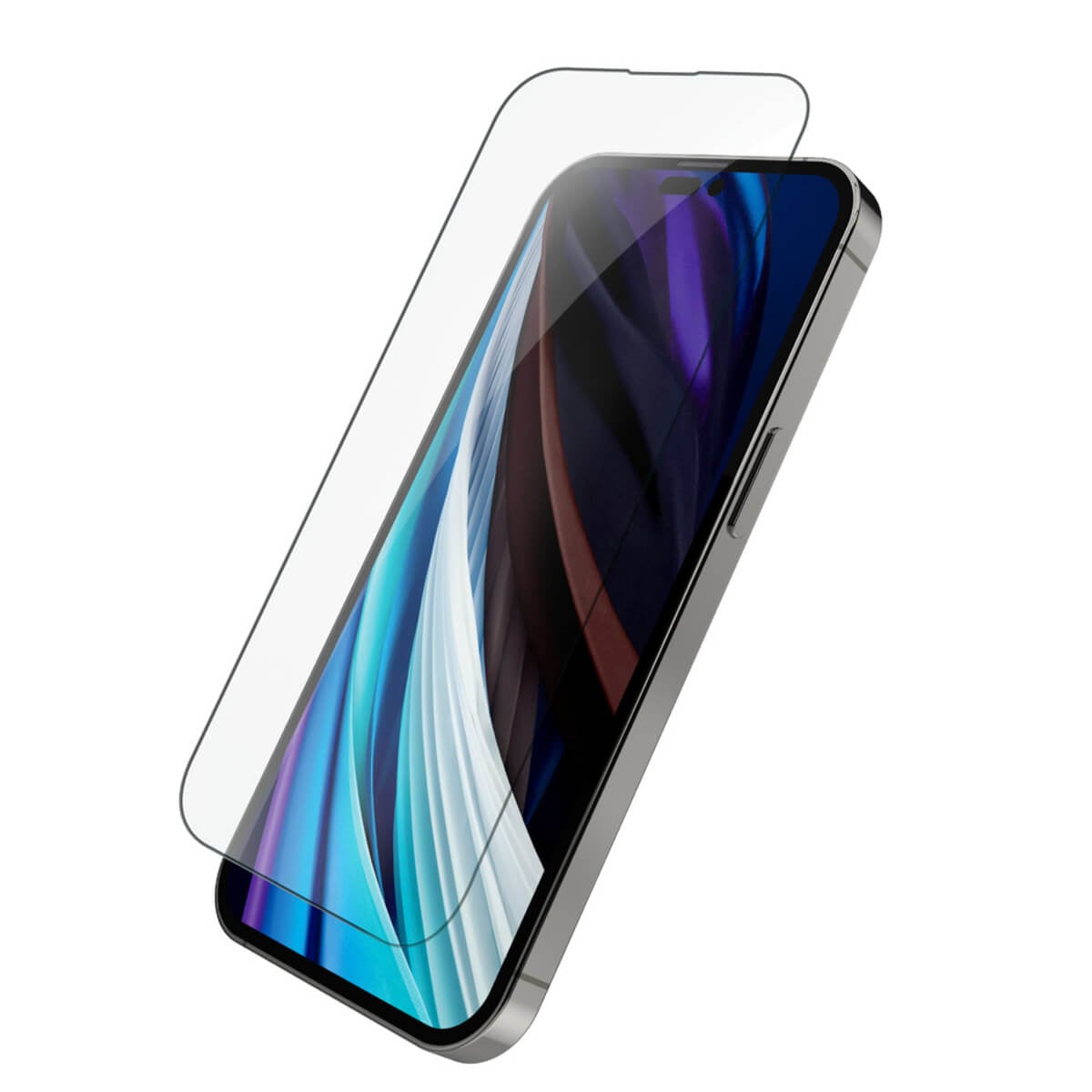 JCPAL Preserver Glass Szkło ochronne do IPhone 14 Pro (czarna ramka)