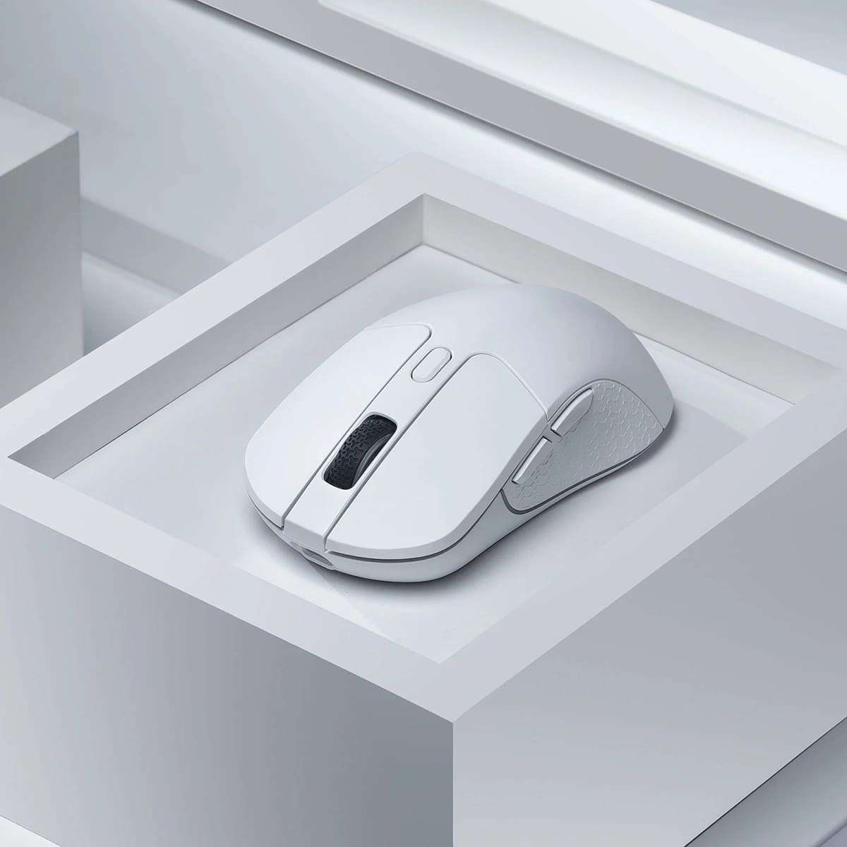 Keychron M3 bezprzewodowa mysz 1000Hz RGB - Biała (White)