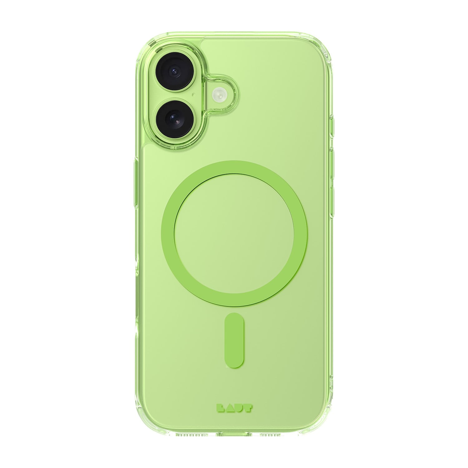 Laut Crystal Fluro Etui do iPhone 17 kompatybilne z MagSafe - Jasnozielone Laut Crystal Fluro Etui do iPhone 17 kompatybilne z MagSafe - Jasnozielone