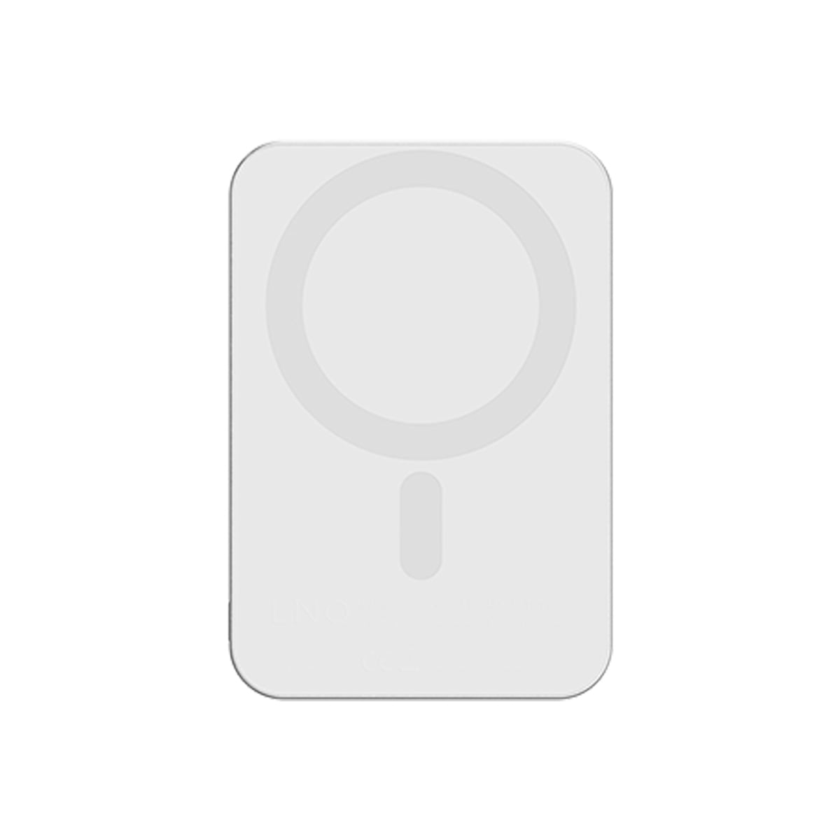 LINQ Powerbank magnetyczny 5.000 mAh kompatybilny z MagSafe - Srebrny