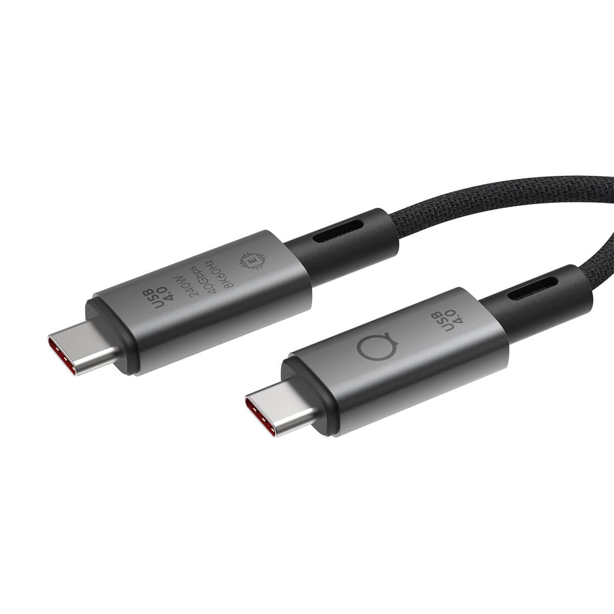 LINQ - USB4 Pro Kabel USB-C na USB-C 0,3m - Space Gray