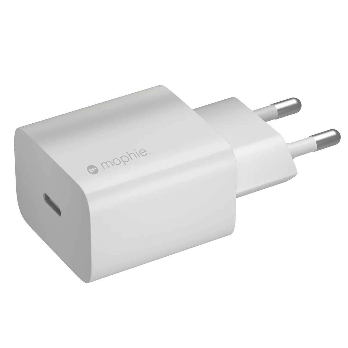 Mophie Essentials - ładowarka sieciowa USB-C 20W PD - Biała