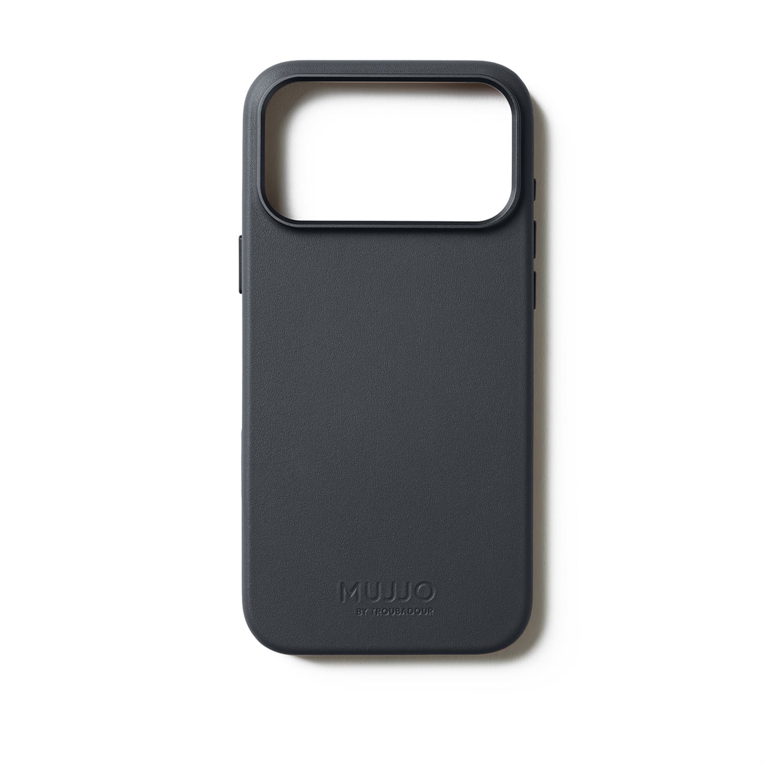 Mujjo Leather Case Etui skórzane do iPhone 17 Pro Max/iPhone 18 Pro Max kompatybilne z MagSafe - Bazaltowe Mujjo Leather Case Etui skórzane do iPhone 17 Pro Max/iPhone 18 Pro Max kompatybilne z MagSafe - Bazaltowe