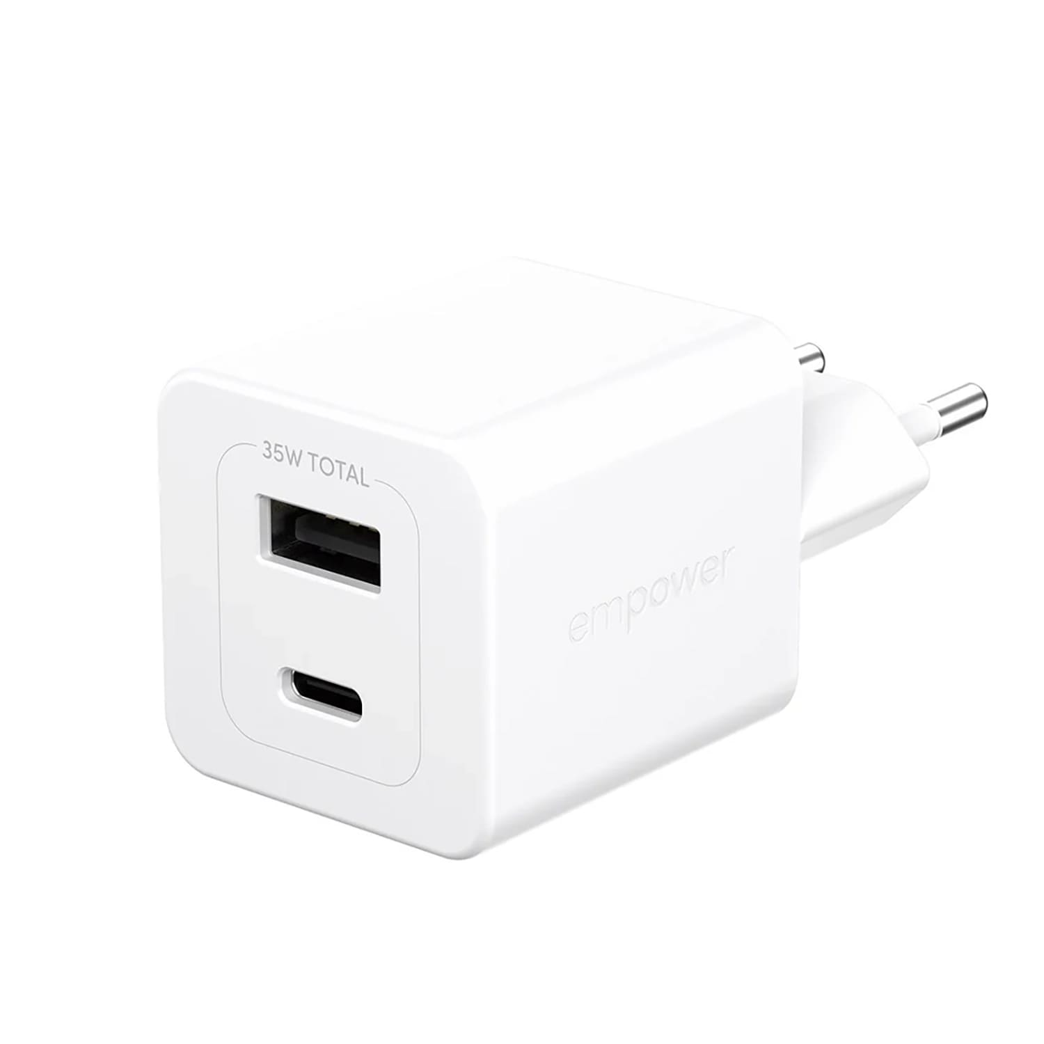 PanzerGlass Empower Turbo Ładowarka sieciowa 35W USB-C / USB-A - Biała 