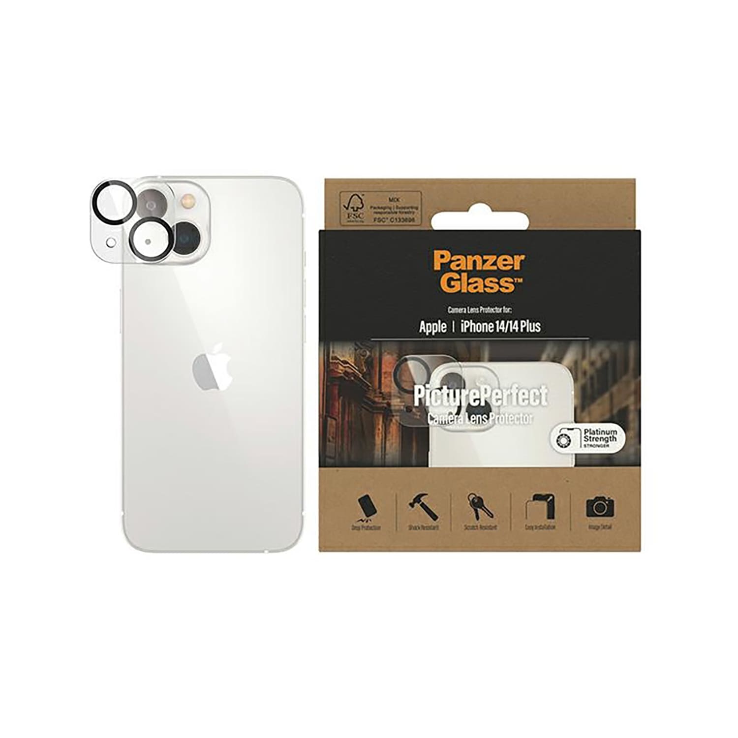 PanzerGlass PicturePerfect Osłona na aparat do iPhone 14 / 14 Plus