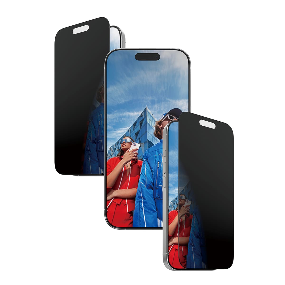 PanzerGlass Ultra-Wide Fit EasyAligner Szkło prywatyzujące do iPhone 17 / 16 Pro 