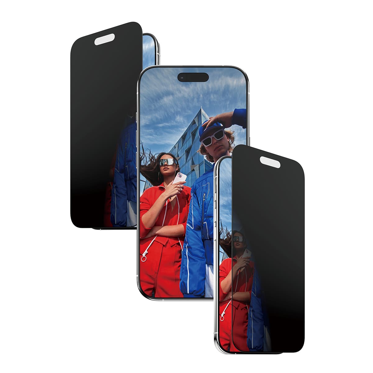 PanzerGlass Ultra-Wide Fit EasyAligner Szkło prywatyzujące do iPhone Air 