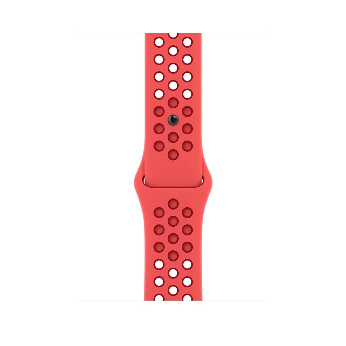 Apple Pasek sportowy Nike w kolorze Bright Crimson/Gym Red do Apple Watch do koperty 45 mm - rozmiar uniwersalny Apple Pasek sportowy Nike w kolorze Bright Crimson/Gym Red do Apple Watch do koperty 45 mm - rozmiar uniwersalny