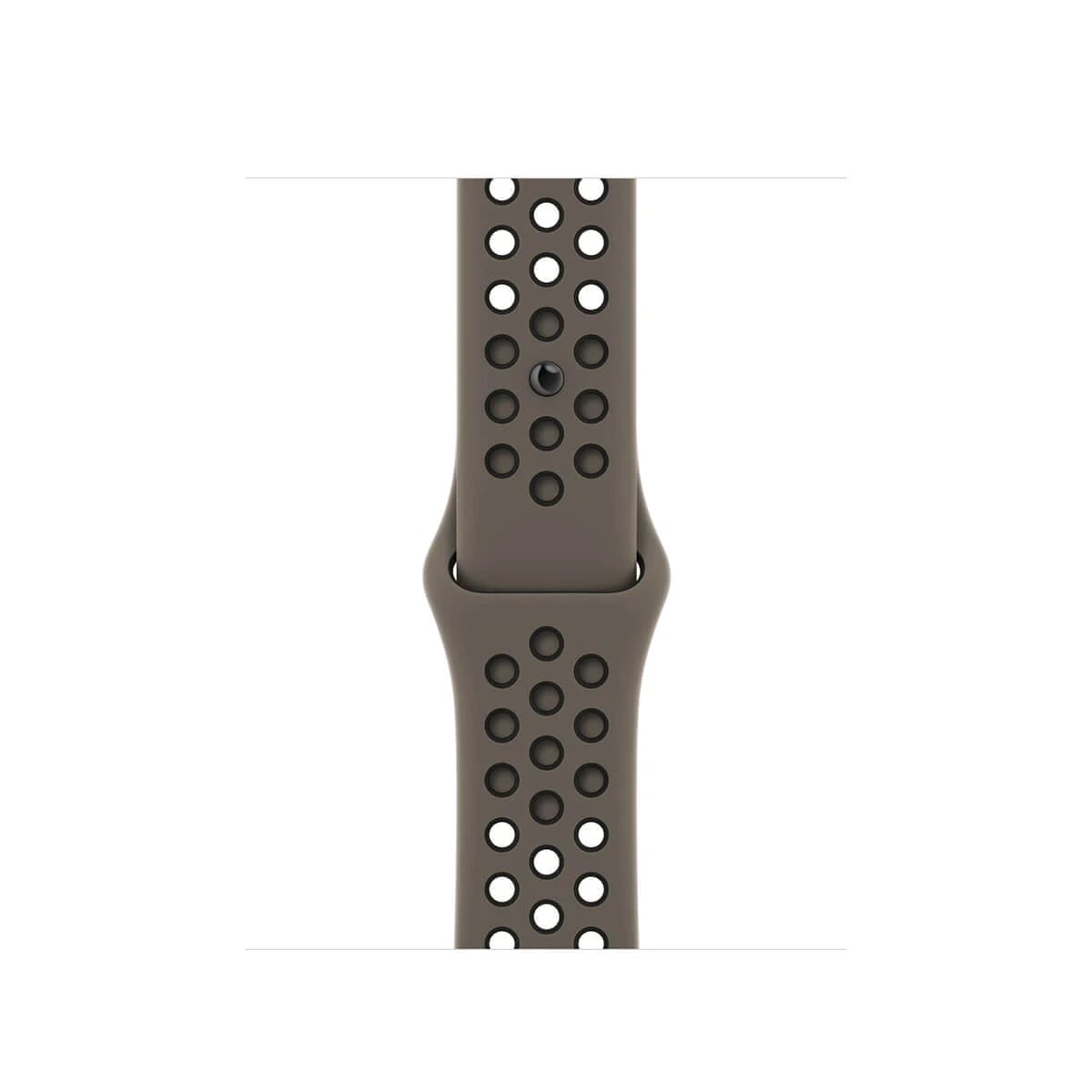 Apple Pasek sportowy Nike w kolorze Olive Grey/czarnym do Apple Watch do koperty 41 mm - rozmiar uniwersalny Apple Pasek sportowy Nike w kolorze Olive Grey/czarnym do Apple Watch do koperty 41 mm - rozmiar uniwersalny