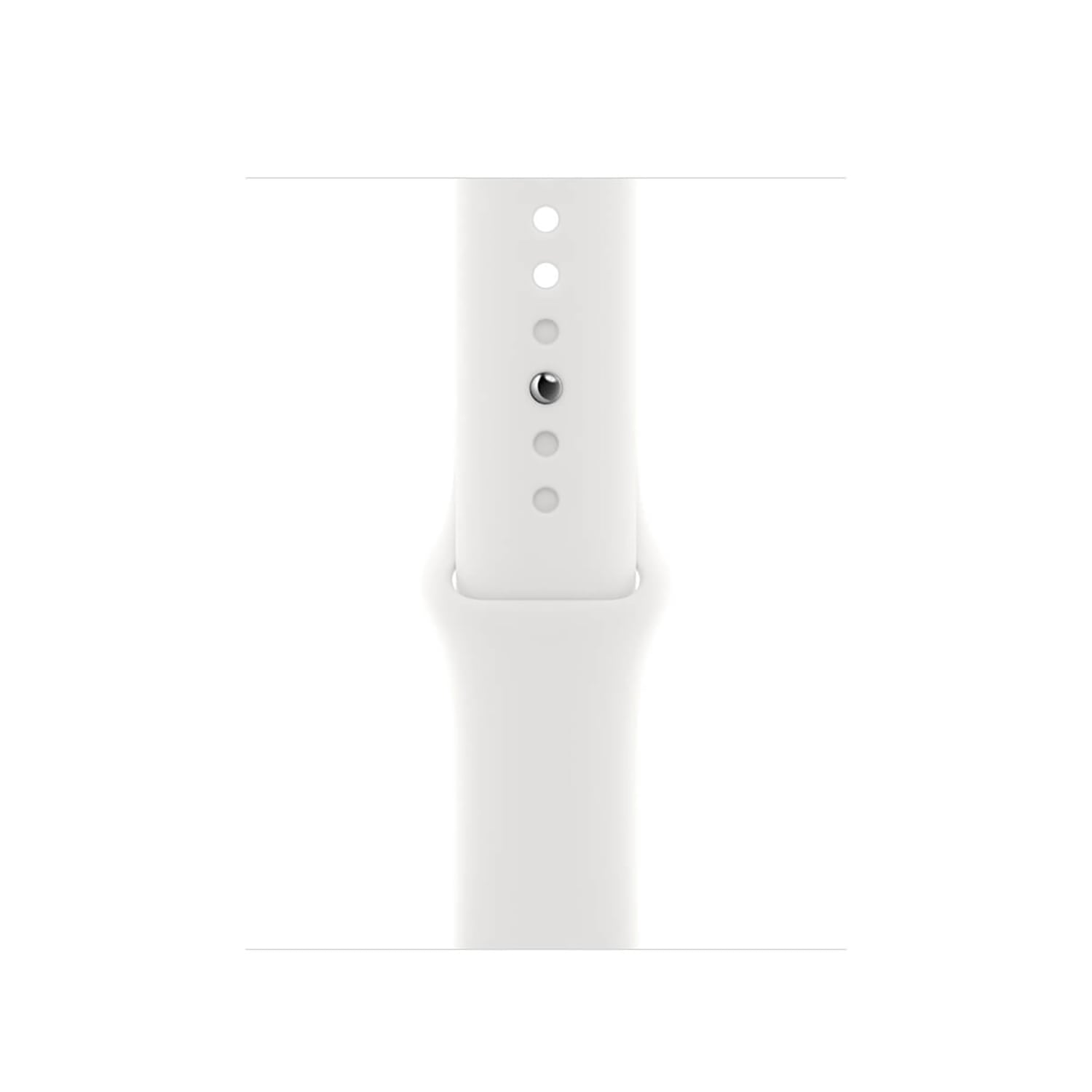 Apple Pasek sportowy w kolorze białym do Apple Watch do koperty 41 mm - rozmiar uniwersalny Apple Pasek sportowy w kolorze białym do Apple Watch do koperty 41 mm - rozmiar uniwersalny
