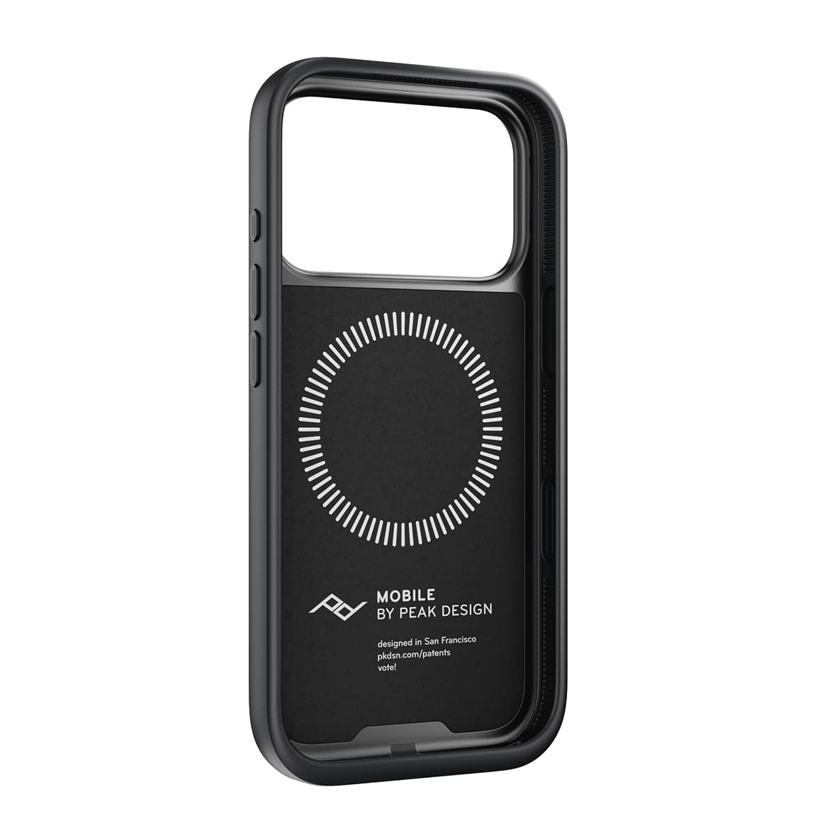 Peak Design Everyday Clarino Etui do iPhone 17 Pro - Czarne