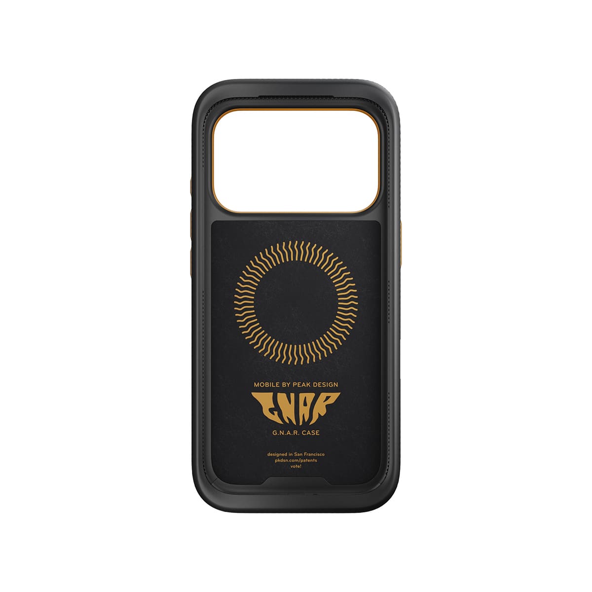 Peak Design GNAR Etui do iPhone 17 Pro - Czarne