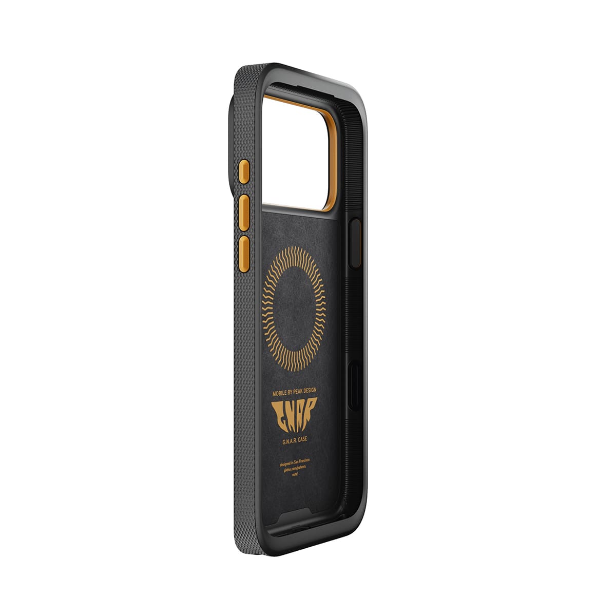 Peak Design GNAR Etui do iPhone 17 Pro Max - Czarne
