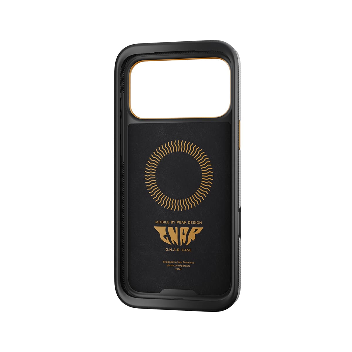 Peak Design GNAR Etui do iPhone 17 Pro Max - Czarne