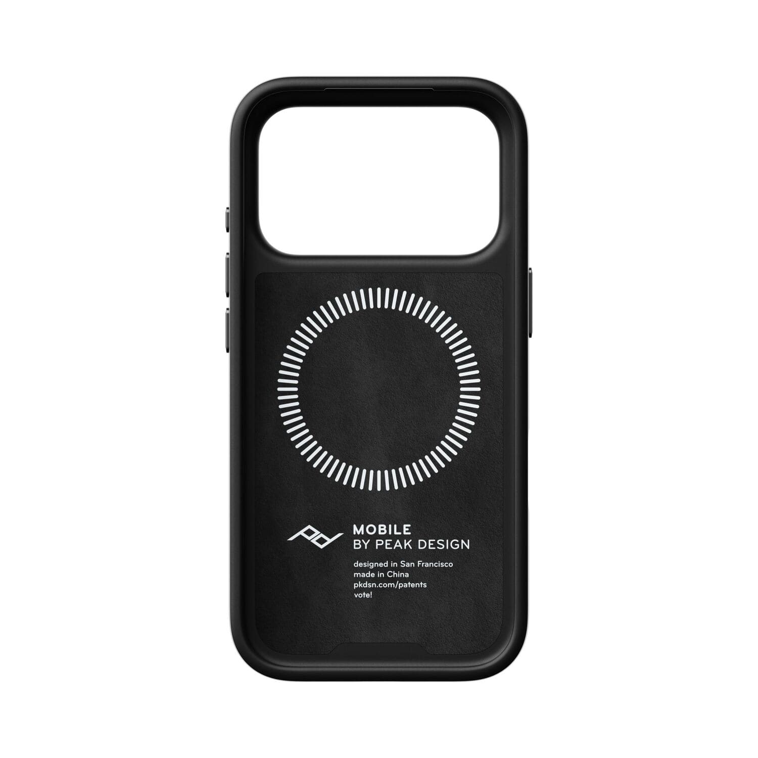 Peak Design Mobile Everyday Leather Etui skórzane do iPhone 18 Pro Max/iPhone 17 Pro Max bez systemu SlimLink - Czarne Peak Design Mobile Everyday Leather Etui skórzane do iPhone 18 Pro Max/iPhone 17 Pro Max bez systemu SlimLink - Czarne