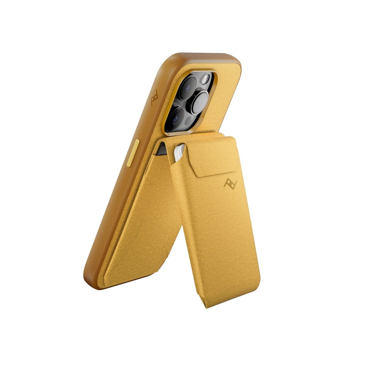 Peak Design Mobile Stand Magnetyczny portfel i podstawka do iPhone - Musztardowy