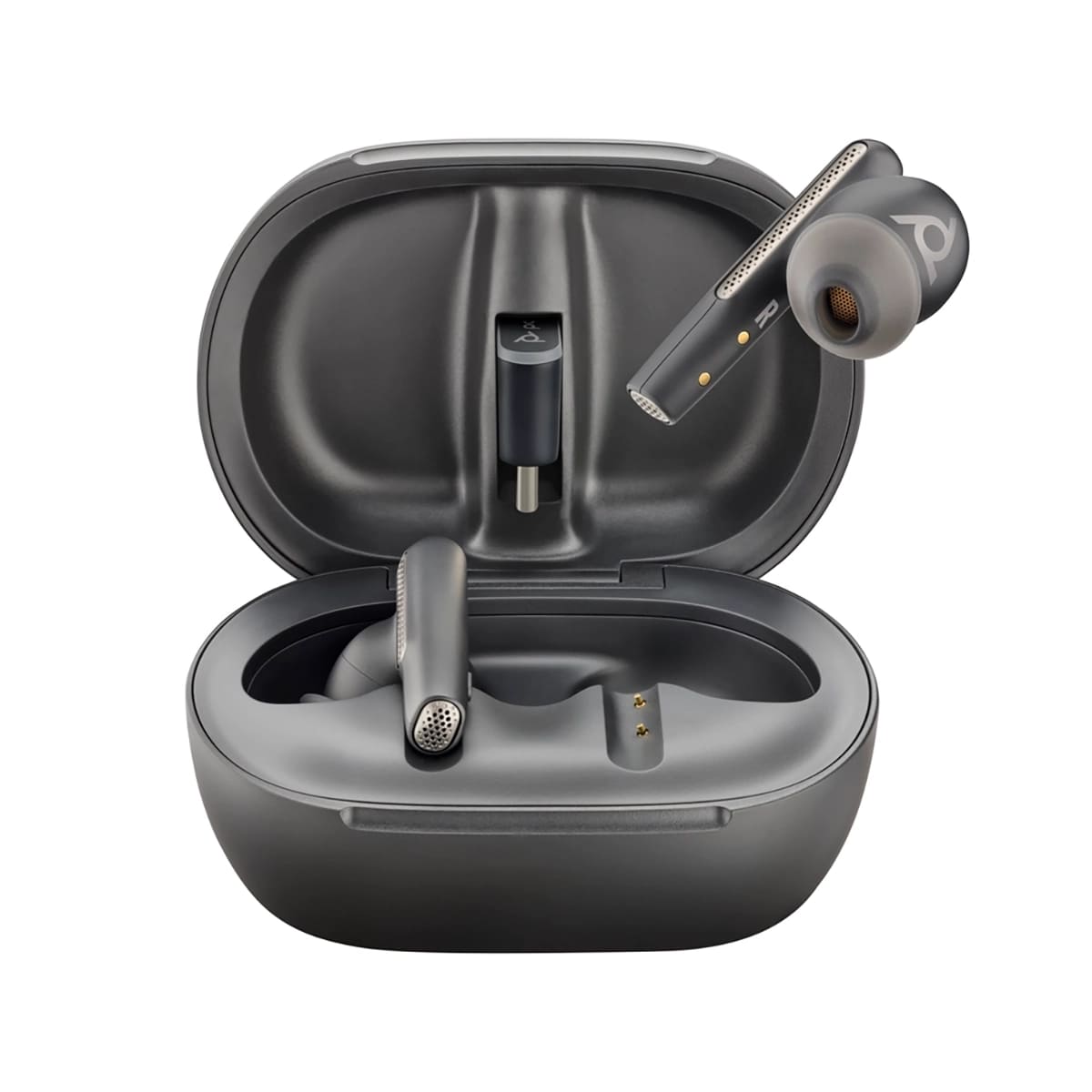 Poly Voyager Free 60 Słuchawki z etui ładującym (USB-C) - Czarne