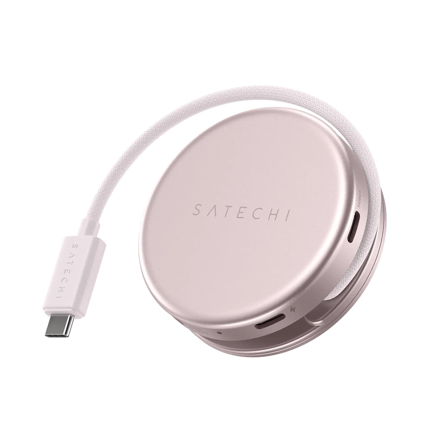 Satechi OntheGo Adapter do urządzeń mobilnych 5w1 (USB-C 5 Gbps / USB-A 5 Gbps / HDMI 4K / czytnik kart SD 104MB/s / USB-C PD passthrough 60W) - Subtelny róż Satechi OntheGo Adapter do urządzeń mobilnych 5w1 (USB-C 5 Gbps / USB-A 5 Gbps / HDMI 4K / czytnik kart SD 104MB/s / USB-C PD passthrough 60W) - Subtelny róż