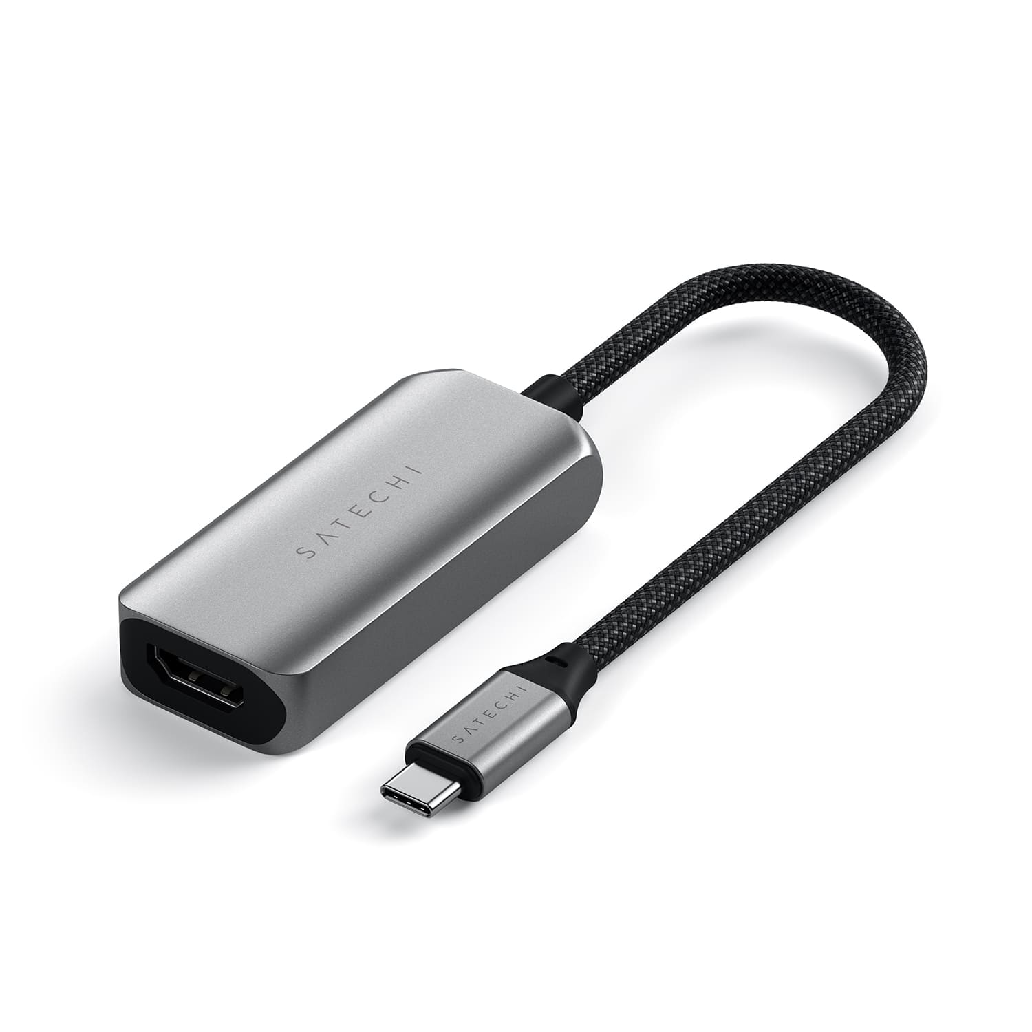 Satechi Single Port Adapter USB-C do HDMI 2.1 / 8K - Gwiezdna szarość