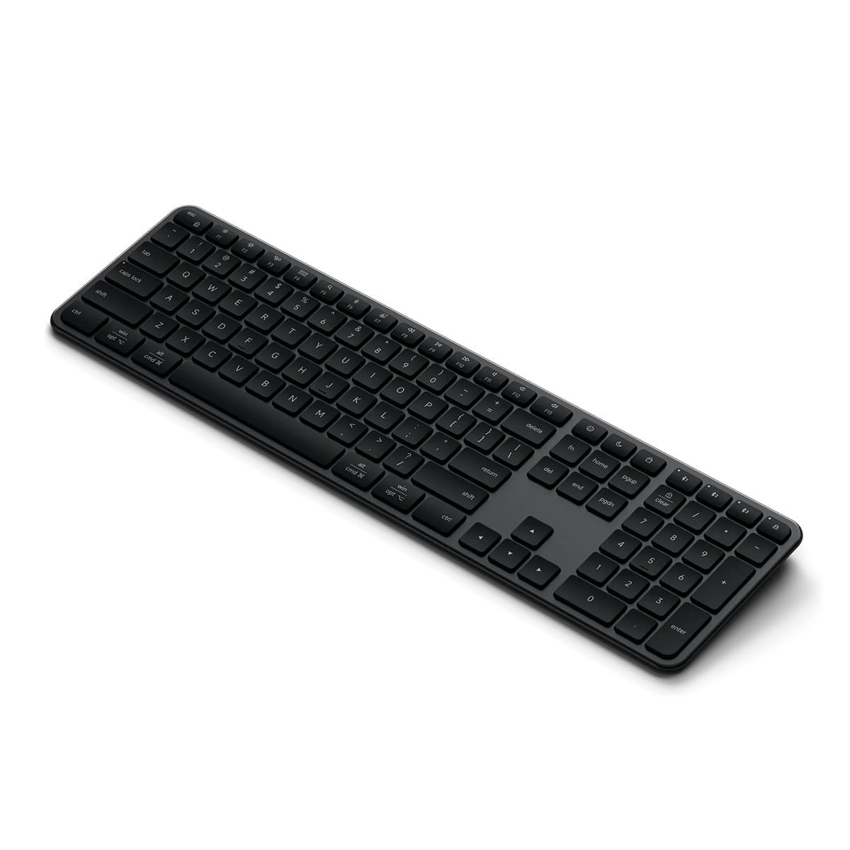 Satechi Slim EX3 Klawiatura Bluetooth do trzech urządzeń z przełącznikiem trybu Mac / Windows - Gwiezdna czerń