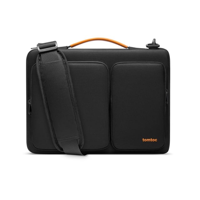 TomToc Defender-A42 Premium Aktówka na MacBooka Pro 16 - Czarna (Black)