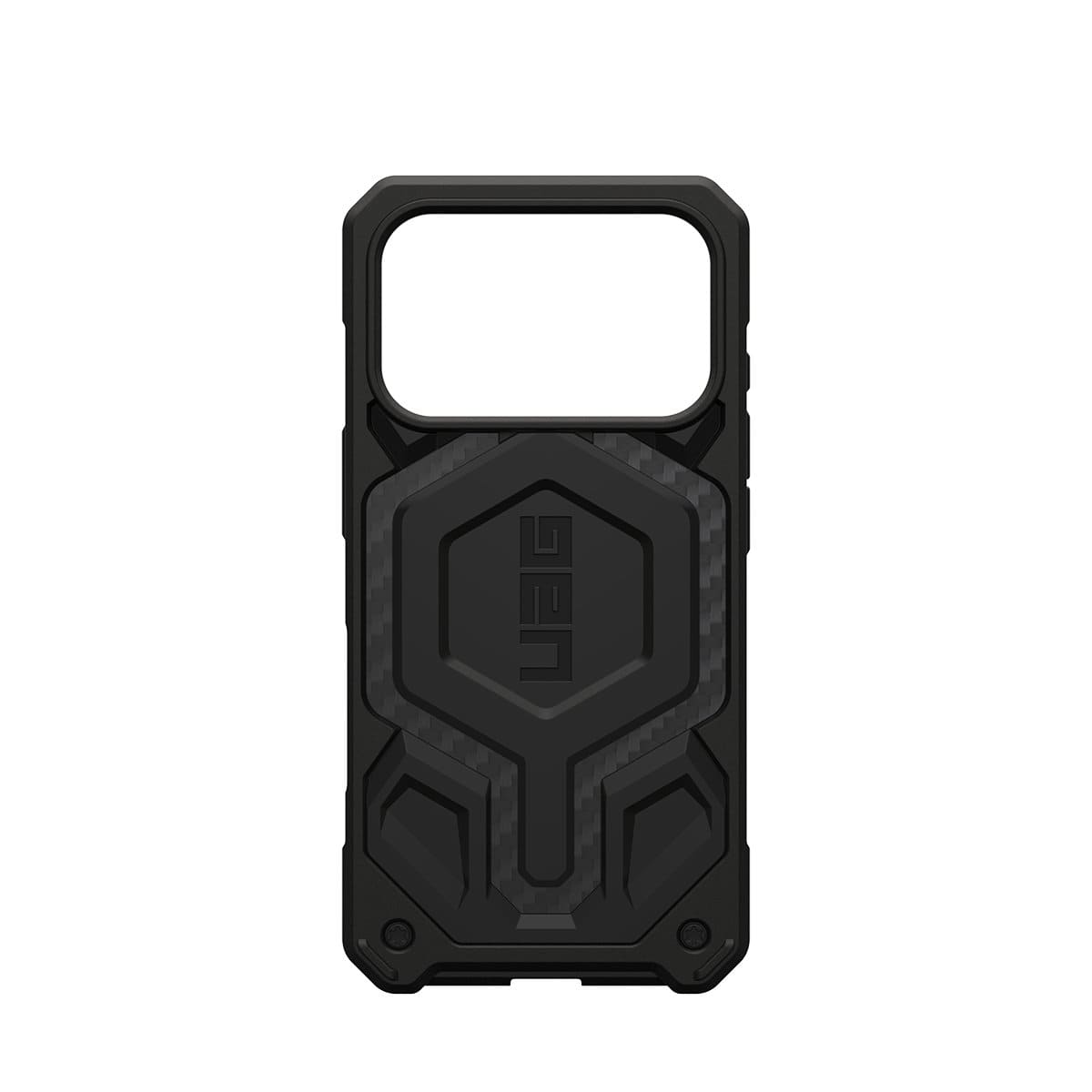 UAG Monarch Pro Etui do iPhone 17 Pro z włókna węglowego kompatybilne z MagSafe - Czarne (carbon fiber) UAG Monarch Pro Etui do iPhone 17 Pro z włókna węglowego kompatybilne z MagSafe - Czarne (carbon fiber)
