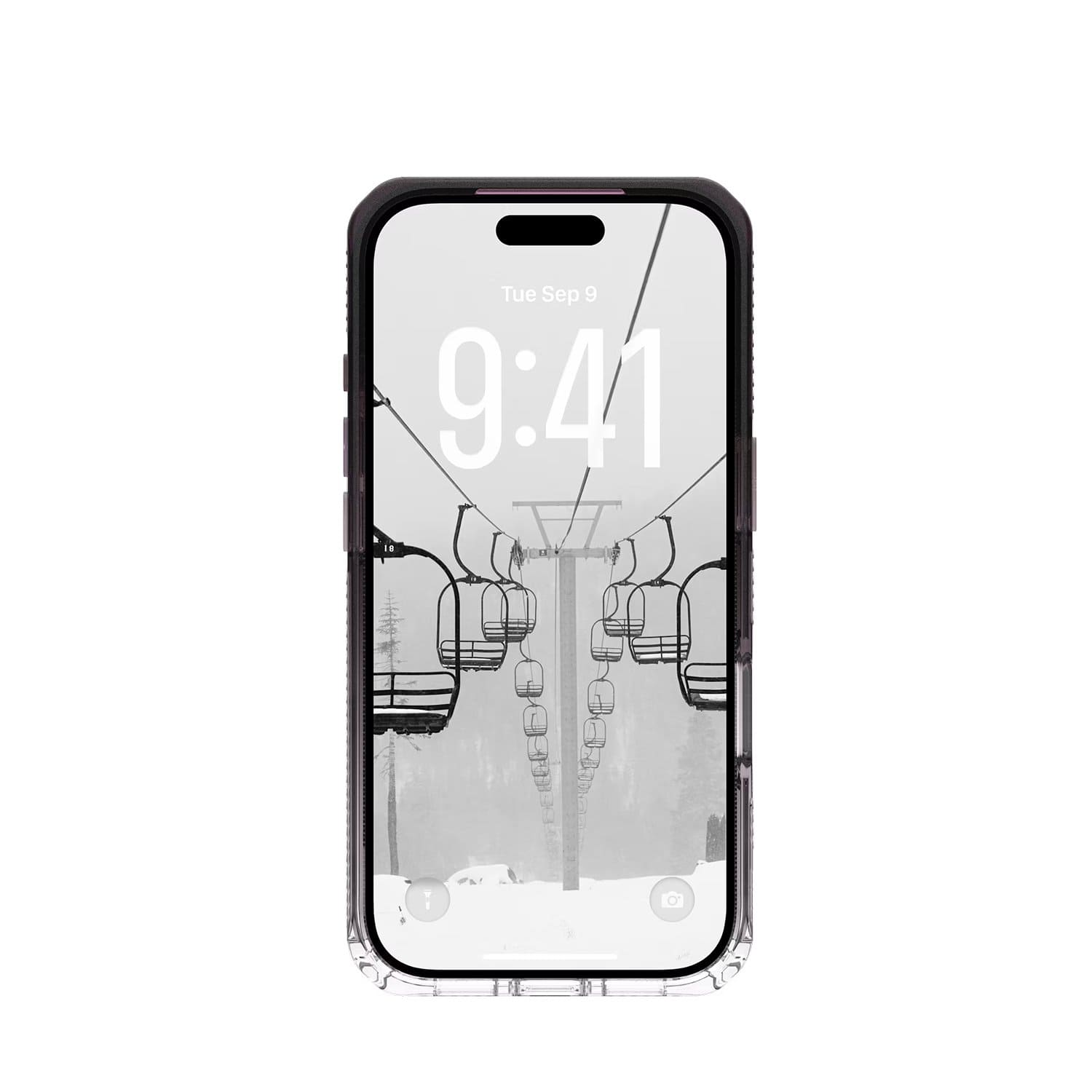 UAG Plyo Etui do iPhone 18 Pro / 17 Pro kompatybilne z MagSafe - Przezroczyste (iridescent)