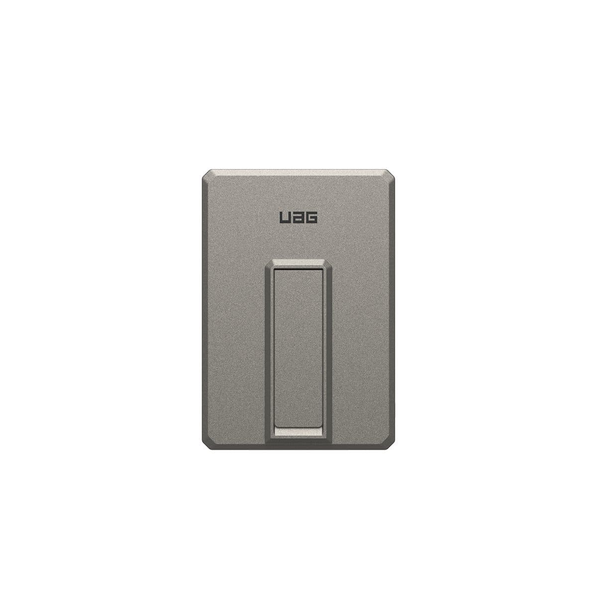 UAG Ultra Slim 5K Powerbank magnetyczny 5000 mAh z podstawką kompatybilny z MagSafe - Tytanowy