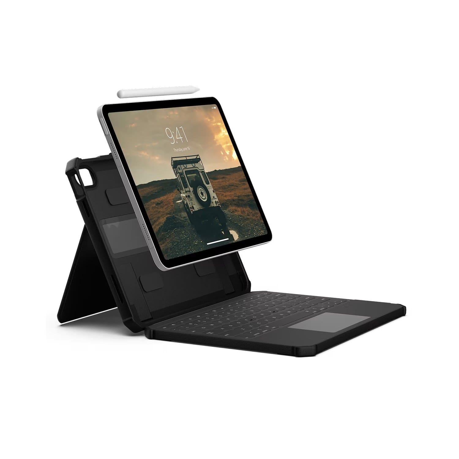 UAG USB-C Keyboard Etui ochronne z klawiaturą oraz uchwytem do Apple Pencil do iPad 10-gen. / 11 - Czarno-szare UAG USB-C Keyboard Etui ochronne z klawiaturą oraz uchwytem do Apple Pencil do iPad 10-gen. / 11 - Czarno-szare