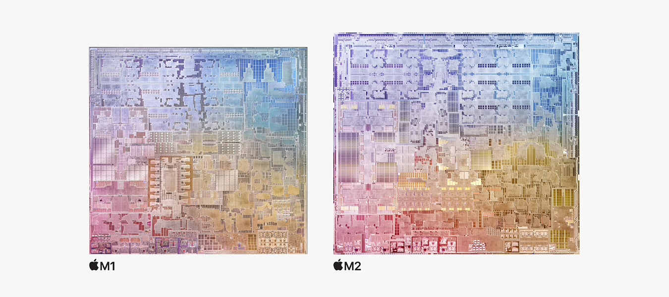 Apple M1 Vs M2 - podobieństwa i różnice