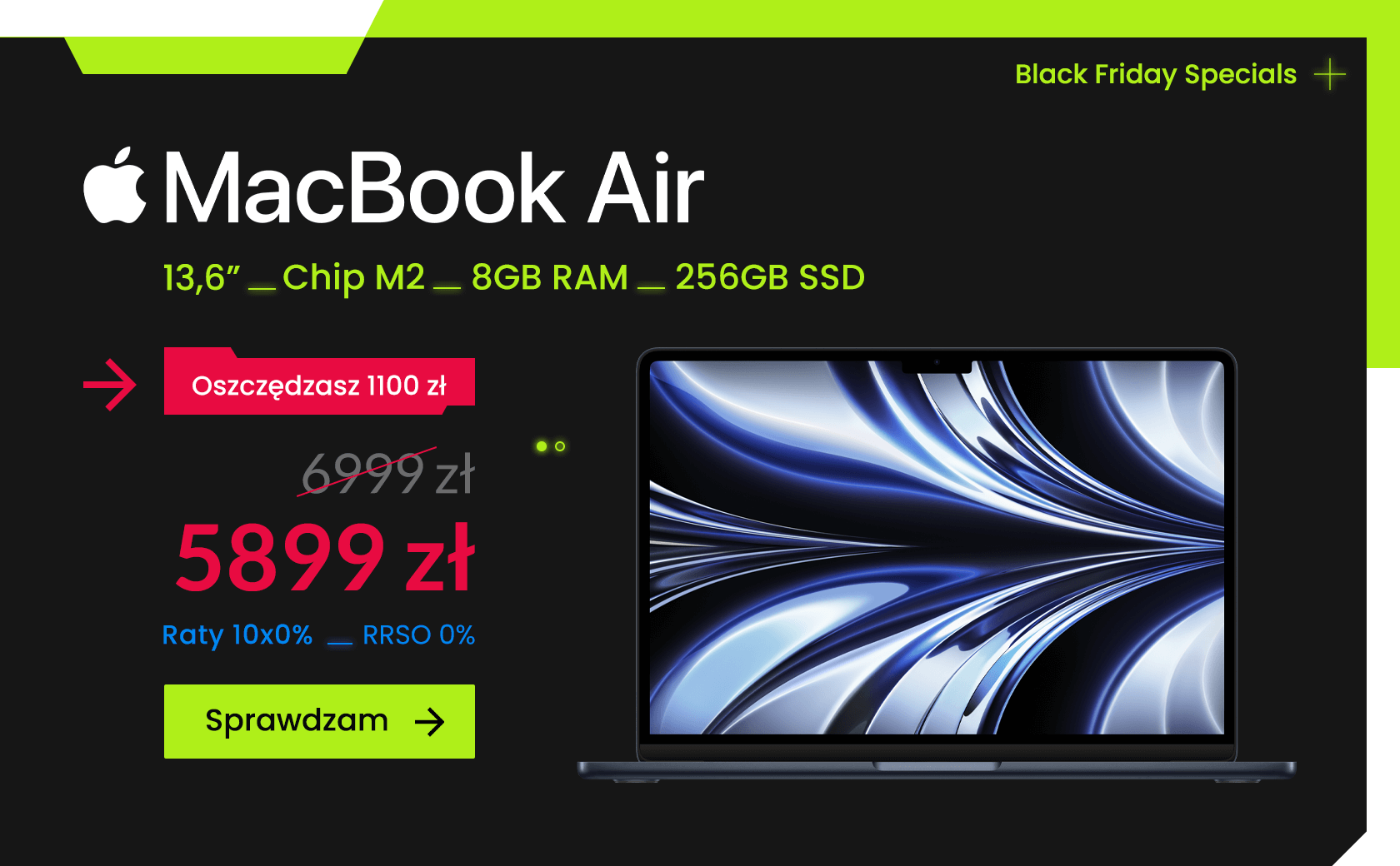 Black Friday Specials - MacBook Air M2