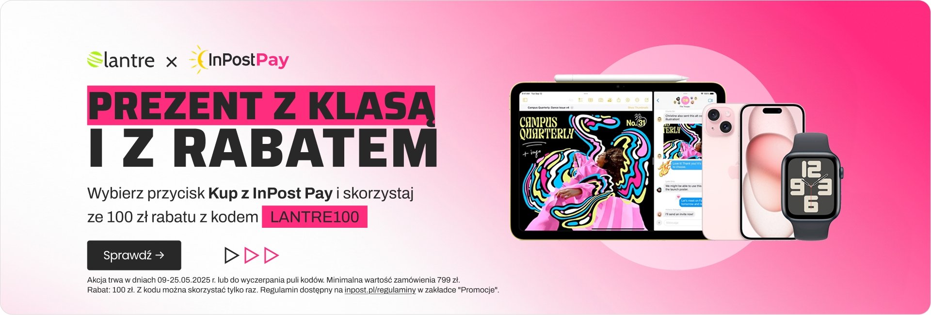 Apple 100 zł taniej