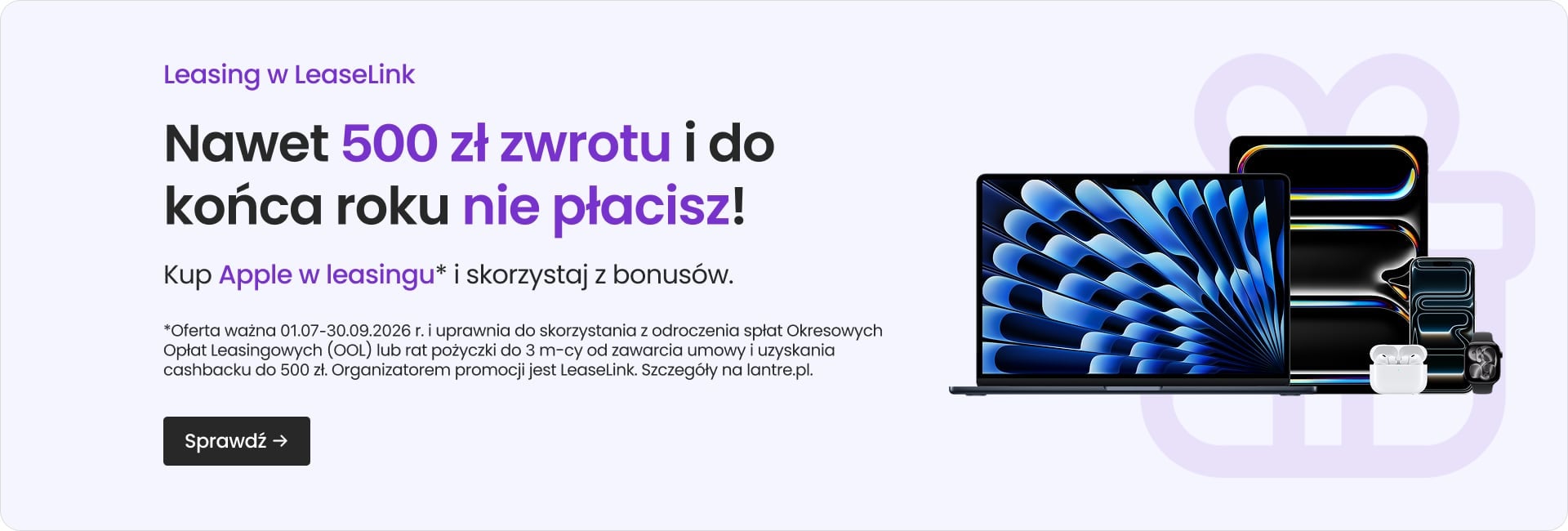Apple w leasingu