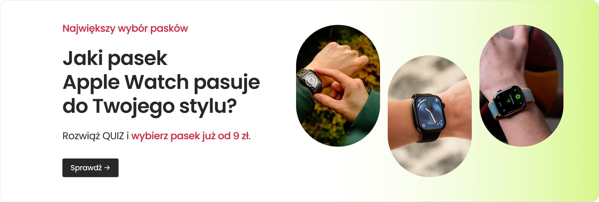 Pasek od 9 zł