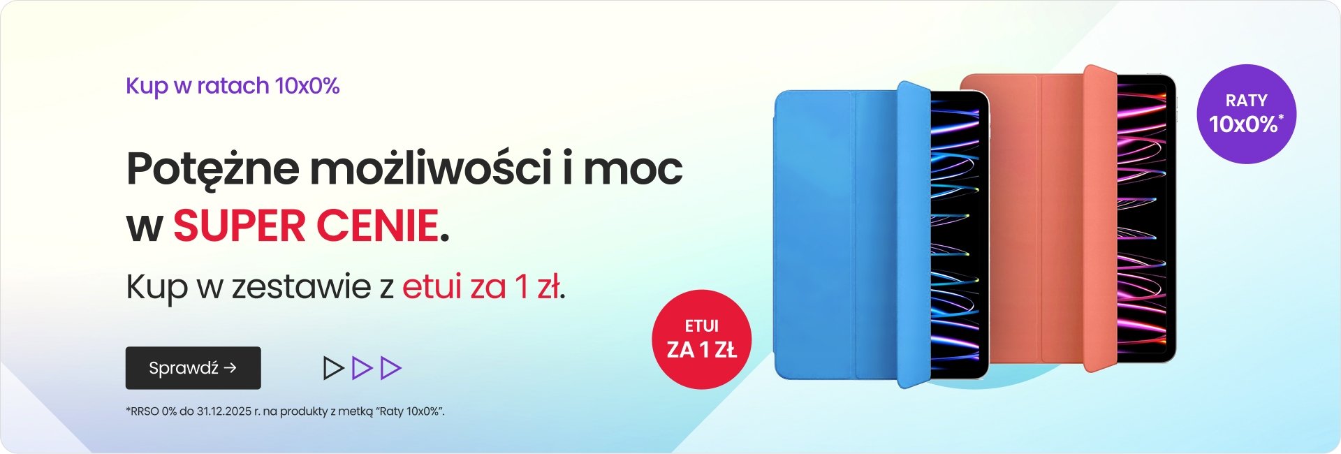 iPad z etui za 1 zł