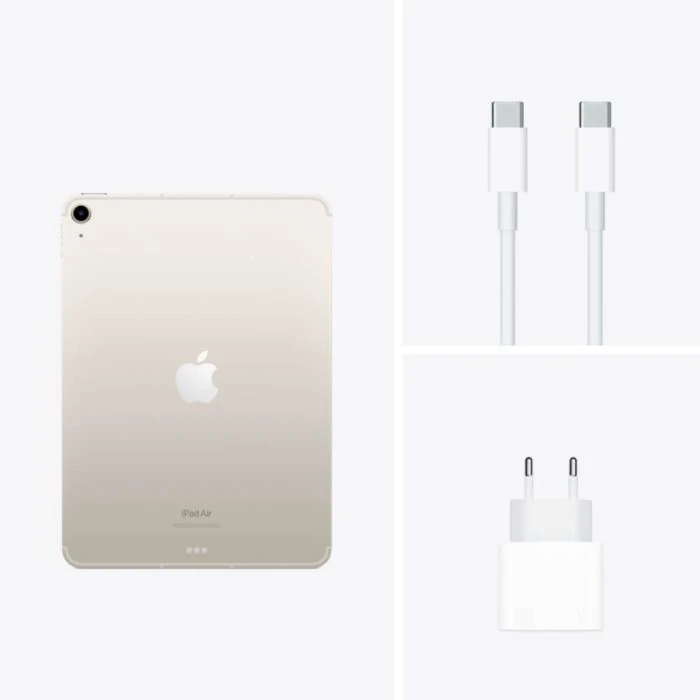 iPad Air 5e génération 10,9 Puce M1 (2022), 64 Go - WiFi + Cellular 5G -  Mauve - Apple
