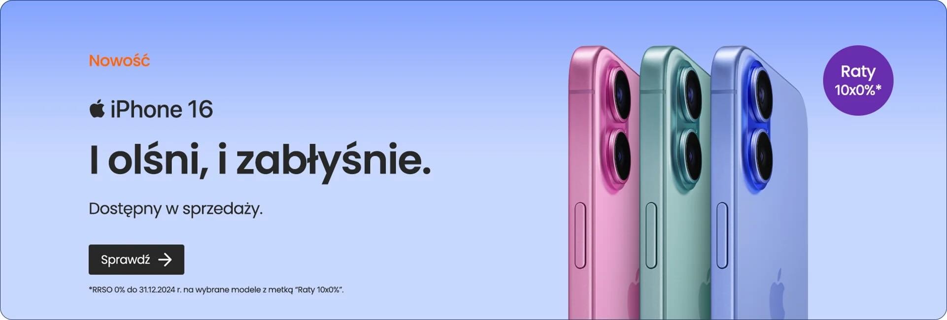 iPhone 16 - i olśni i zabłyśnie!