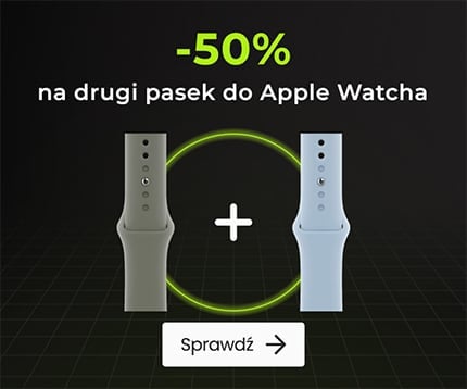 -50% na drugi pasek do Apple Watch