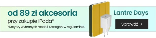 Kup Apple iPad i dobierz akcesoria z rabatem do 50 procent