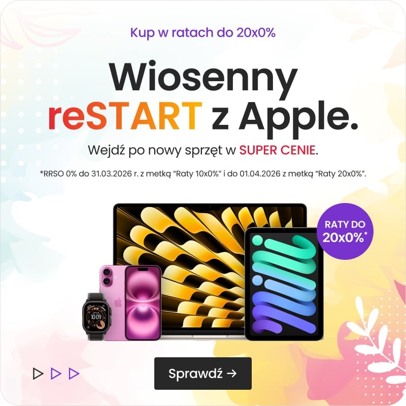 Wiosenne okazje Apple