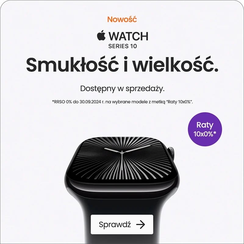 Apple Watch 10 dostępny w sprzedaży!