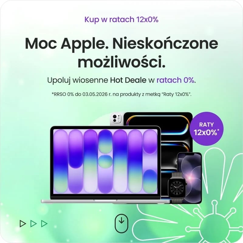 Wiosenne okazje Apple