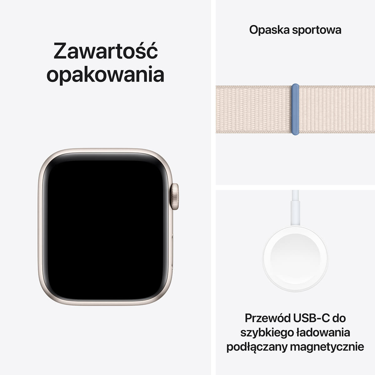 Apple Watch SE 2023 - zestaw