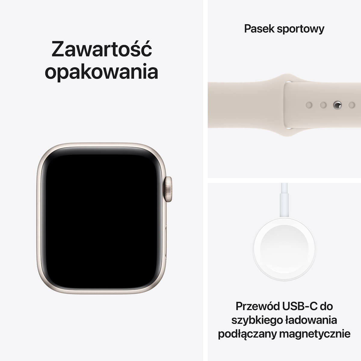 Apple Watch SE 2023 - zestaw