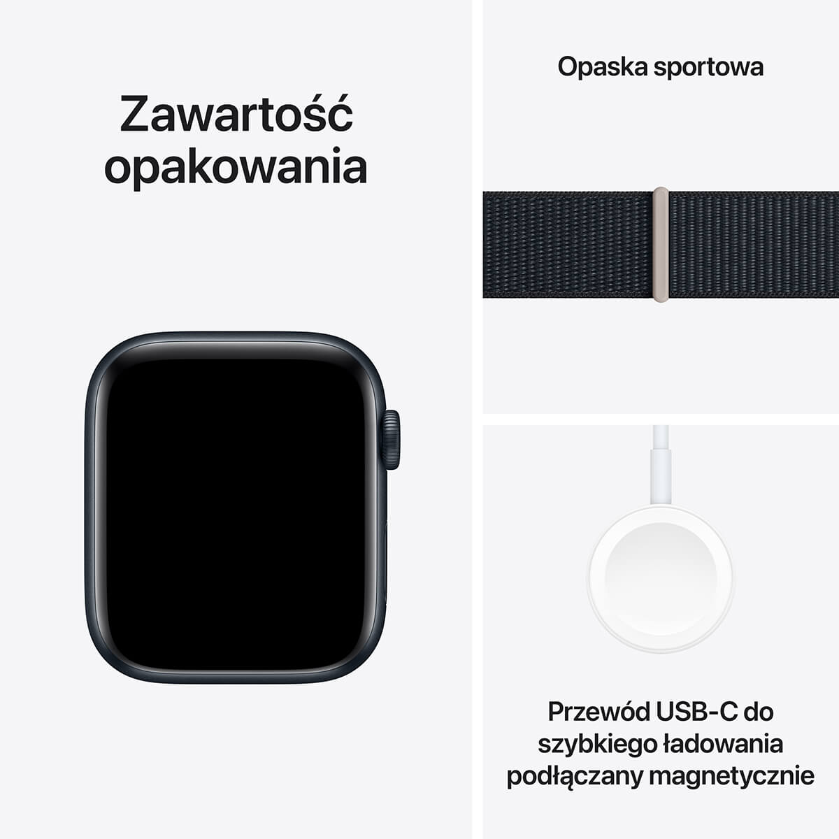 Apple Watch SE 2023 - zestaw