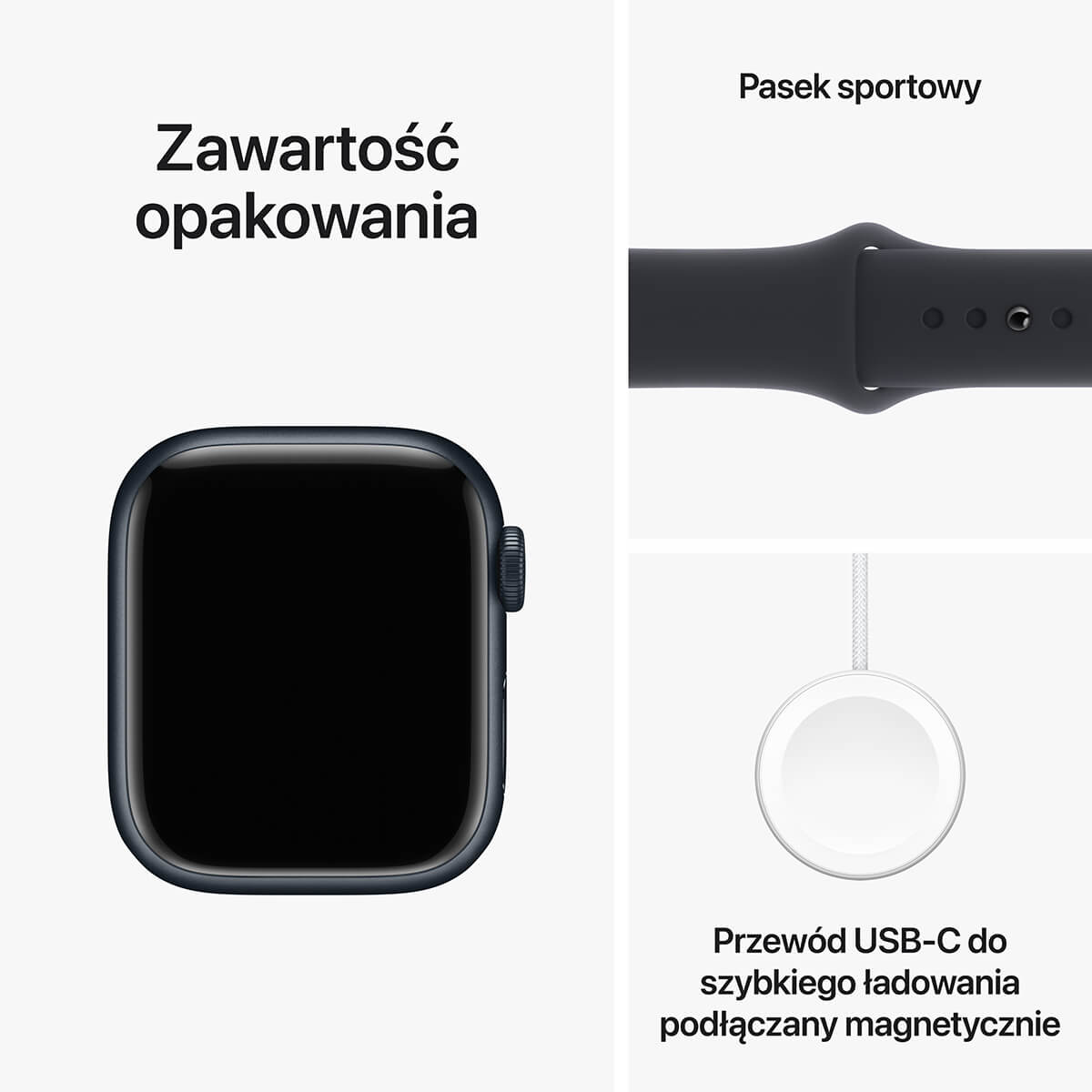 Apple Watch Series 9 - zestaw